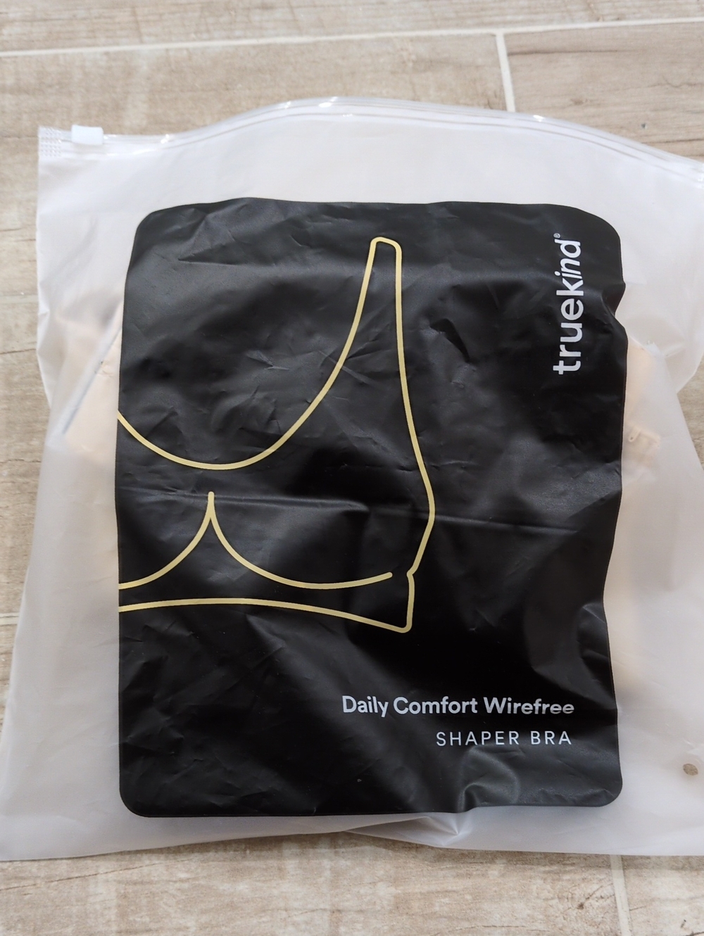 Truekind Daily Comfort Wirefree Shaper Bra —beige. i ordered the wrong size.
